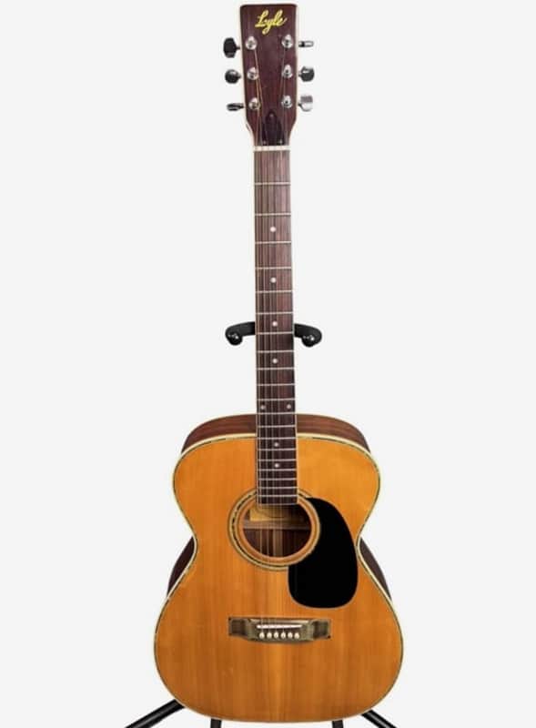 Lyle F-200 Acoustic Guitar, Vintage MIJ (Used) image 1