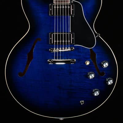 Gibson ES-335 Figured Deep Ocean Burst (107) image 3