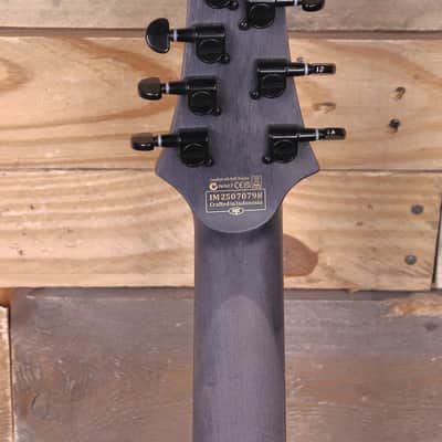 Schecter Omen Elite-7 7-String Multiscale Electric Guitar Charcoal image 7