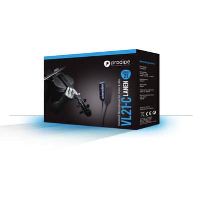 Prodipe VL21 Lanen Clamping Microphone for Violin and Viola - Direct Sound Pickup image 3