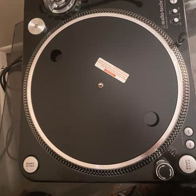 Audio-Technica AT-LP1240-USBXP Direct Drive Professional DJ Turntable 2019 - Present - Black image 7