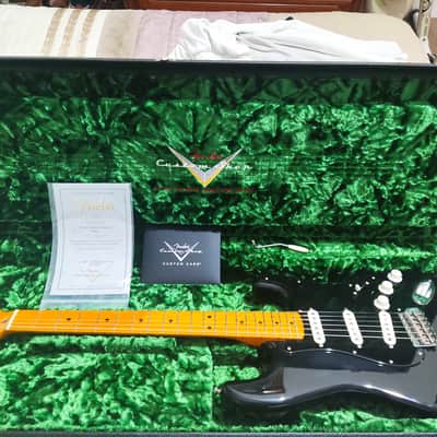 Fender Custom Shop David Gilmour Stratocaster NOS 2008 - 2021 - Black over 3-Color Sunburst imagen 2