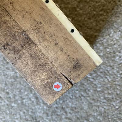 Maple Wood guitar Neck, Rosewood 22 Frets Fingerboard image 8