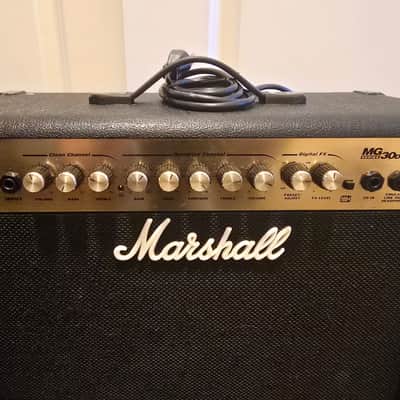 Marshall MG30DFX 30-watt 1x10 Guitar Combo Amplifier 2008 - Black image 2