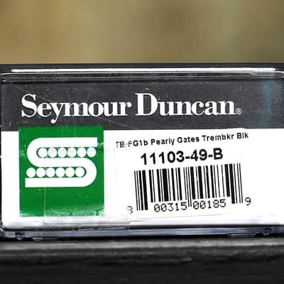 Seymour Duncan Pearly Gates Trembucker Pickup TB-PG1b Bridge Position BLACK image 3