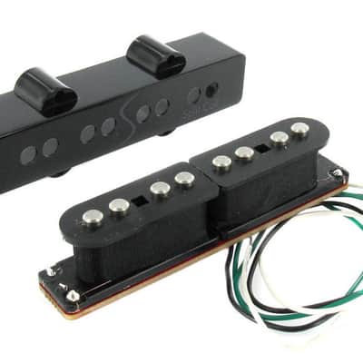 Fender SUPER55 SPLIT COIL JAZZ BASS PICKUP SET, staggered - 2010s image 4