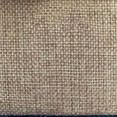 Vintage-Style Speaker Cloth – Thick Linen Burlap Fabric-ink black image 13