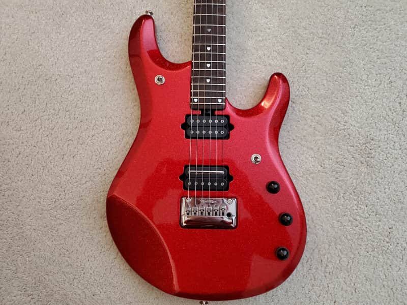 Music Man JP6 Cardinal Red image 1