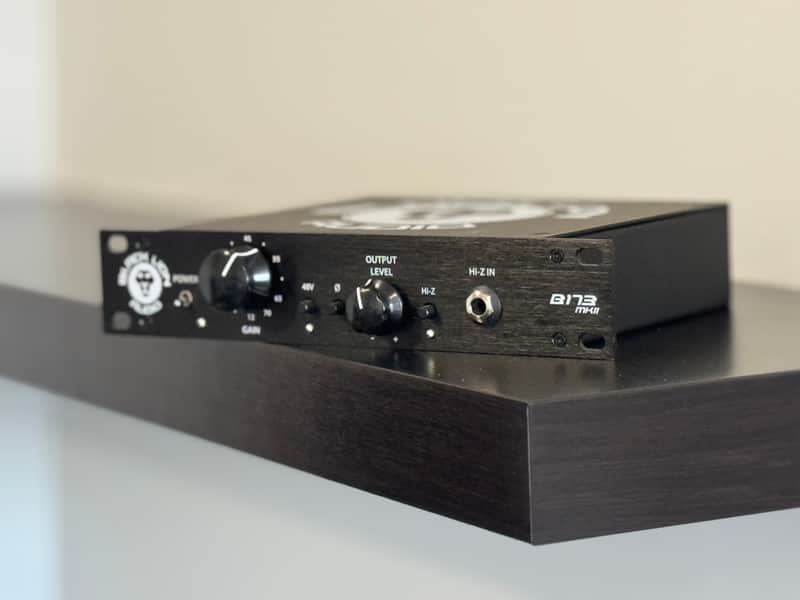 Black Lion Audio B173 MKII Microphone Preamp 2020 - Black image 1