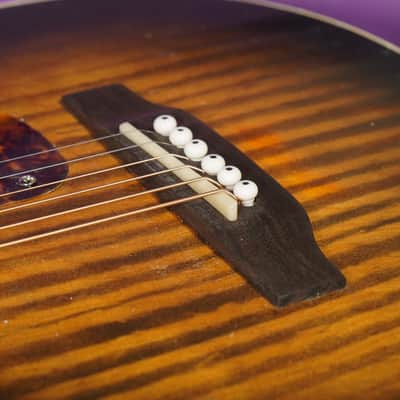 1960s Harmony Stella H929 Parlor Guitar (VIDEO! Fresh Work, Ready) image 8