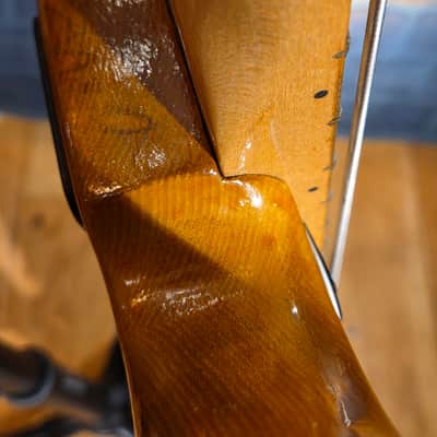 Vintage 1978 Fender Precision Bass Maple Fretboard Refinished Natural w/ OHSC image 12