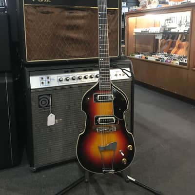 Aria Twelve String Violin Guitar 1960-70s - Burst image 1