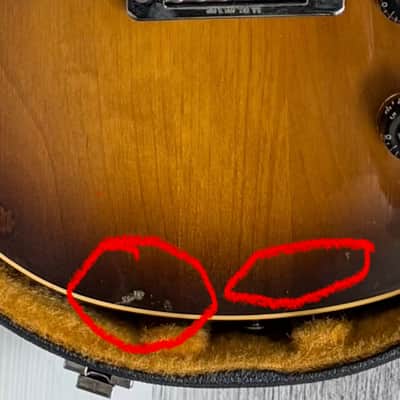 Immagine Gibson  Les Paul studio 1980s - Sunburst - 7