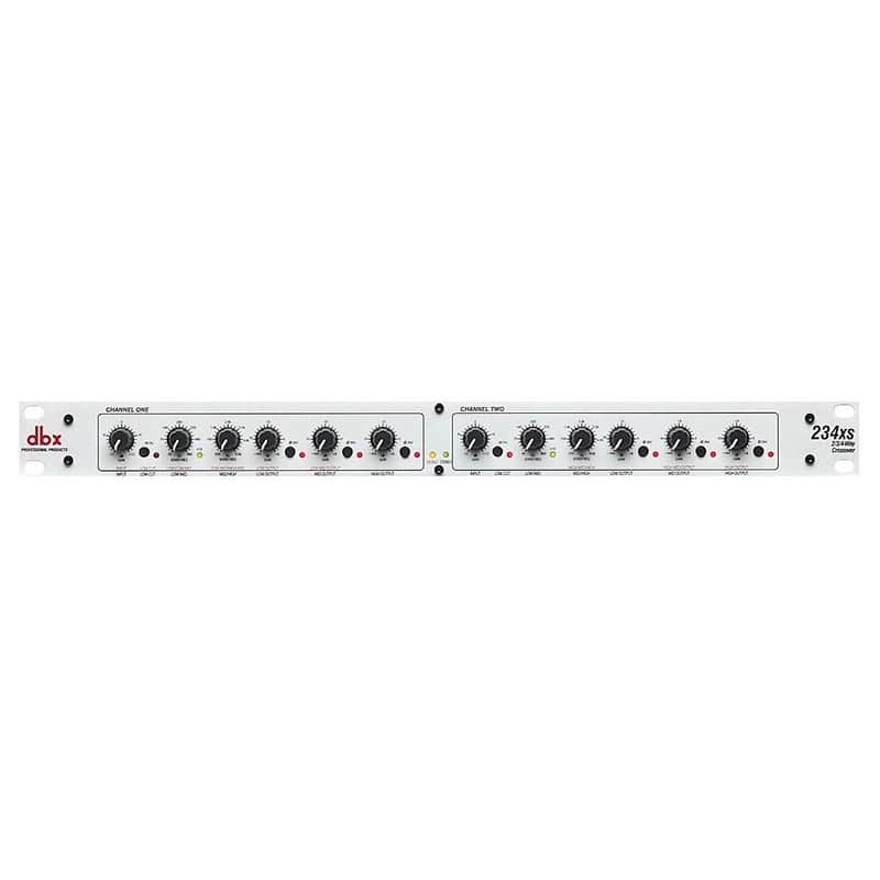 dbx 234xs XLR Stereo 2/3 Way/Mono 4-Way Crossover image 1