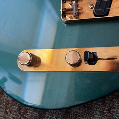 Fender MIJ FSR Collection 75th Anniversary Hybrid II Telecaster - Sherwood Green Metallic w/Dimarzio Chopper T Bridge Pickup (Original Bridge P/U Included): image 9