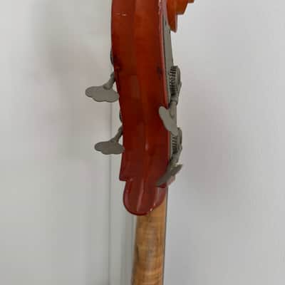Upright acoustic bass 3/4" scale w/ pickup and French bow. image 10