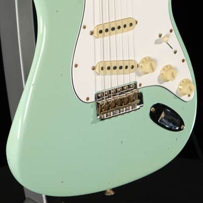 Used Fender Custom Shop Postmodern Stratocaster Journeyman Relic - Aged Surf Green image 3