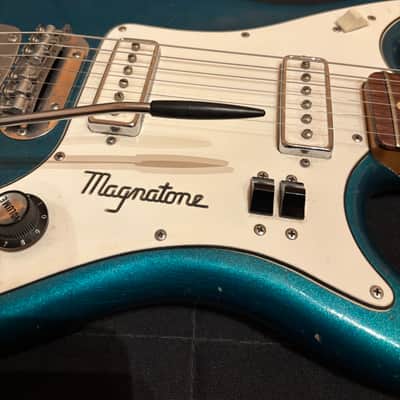 Magnatone Starstream X-15 Tornado 1964 - 1966 - Blue image 5
