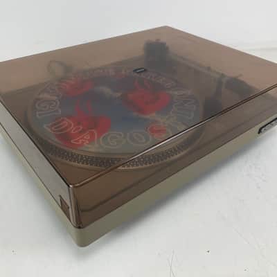Lenco - L833D - Direct Drive Turntable - Lenco Stylus - Broken Dustcover/Strobe image 2