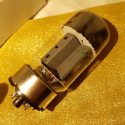 G.E Pair (2) JAN 6550A tNOS AT1000 TESTED Vacuum Tubes military perfect matched pair 0% 500V test premium Beam Power 42 Watt 1986 image 18