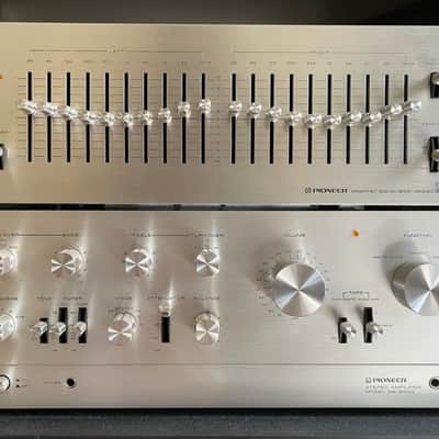 Pioneer SA-9500 Integrated Amp + SG-9500 10-Band Graphic EQ — Absolute MINT Condition! image 1