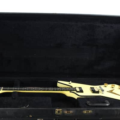 1980 Dean Z USA White w/ Black Binding Standard Bound Explorer | Rare Vintage Guitar! image 3