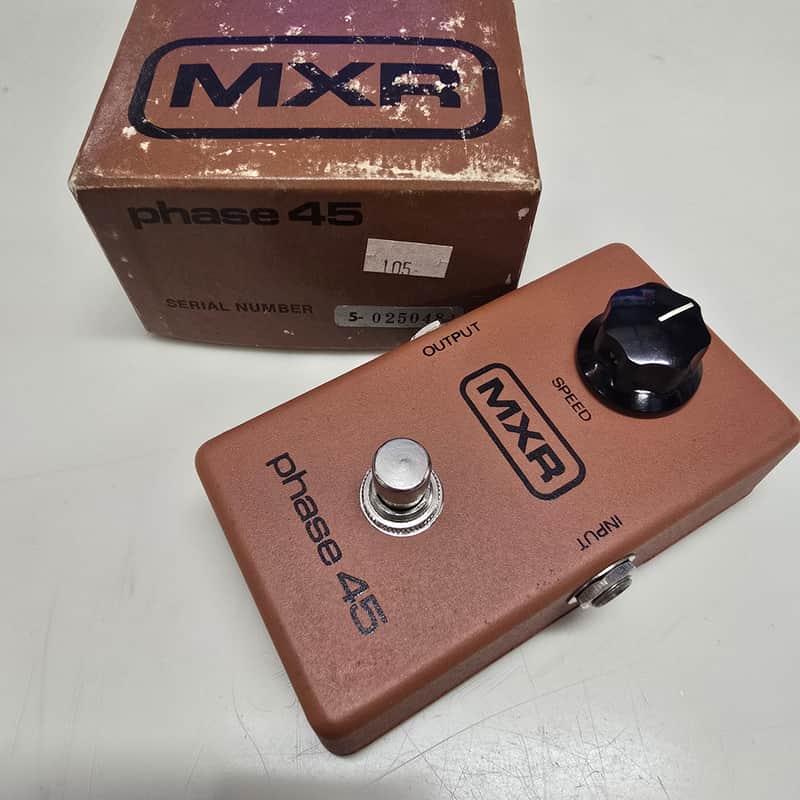 ギター MXR CSP105 PHASE45 MXR MX-105 Block Phase 45 1975 - 1984 | Reverb