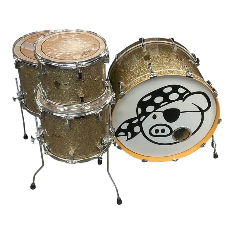 Pork Pie USA Custom Maple 4 Piece Drum Kit image 1