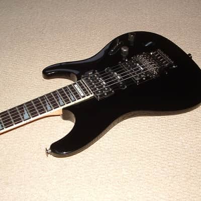Ibanez Saber S-540 Custom Made 1991 Black USA/ Hollywood Plate image 3