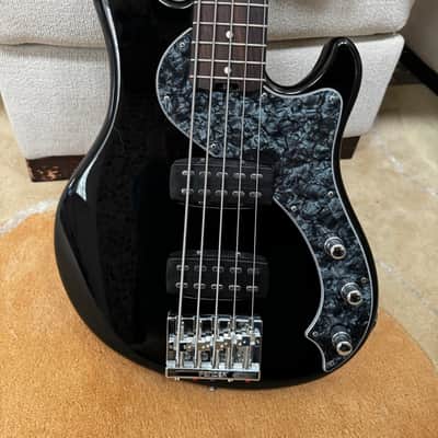 Fender American Standard Dimension Bass V HH with Rosewood Fretboard 2015 - 2016 - Black image 8
