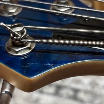 Ibanez BTB405QM-TB Standard 2001 - 2002 - Transparent Blue image 20