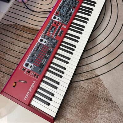 Nord Stage 3 HP76 Hammer Action Portable 76-Key Digital Piano - Red
