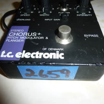 TC Electronic Stereo Chorus + Pitch Modulator & Flanger 1991 - 2016 - Black image 7