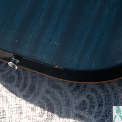 Late 90's ESP Horizon Custom Classic - Neck Through - See Through Blue w a KILLER AAA Flamed Maple Top - Made In Japan - Pro Set Up w Perfect Frets/Action/Intonation! image 19