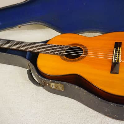 Vintage Yoshino Tokyo Kiku Handcrafted Classical Guitar Toku Ichi-Go MIJ image 22