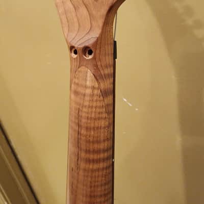 Warmoth Soloist/Strat Roasted Flame Maple and Alder image 14