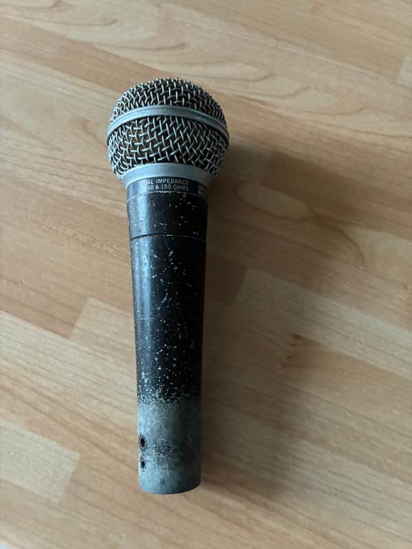Vintage Shure SM58 Dual Impedance 50/150 Ohm – Made in USA – Fully Working image 1