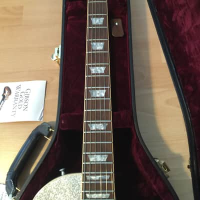 Gibson Custom Shop Les Paul Standard 2008 Silver Sparkle image 4