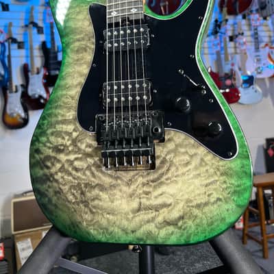 Kramer Volante Quilt HHFR Electric Guitar Ultramarine Burst GET PLEK'D! 590 image 4