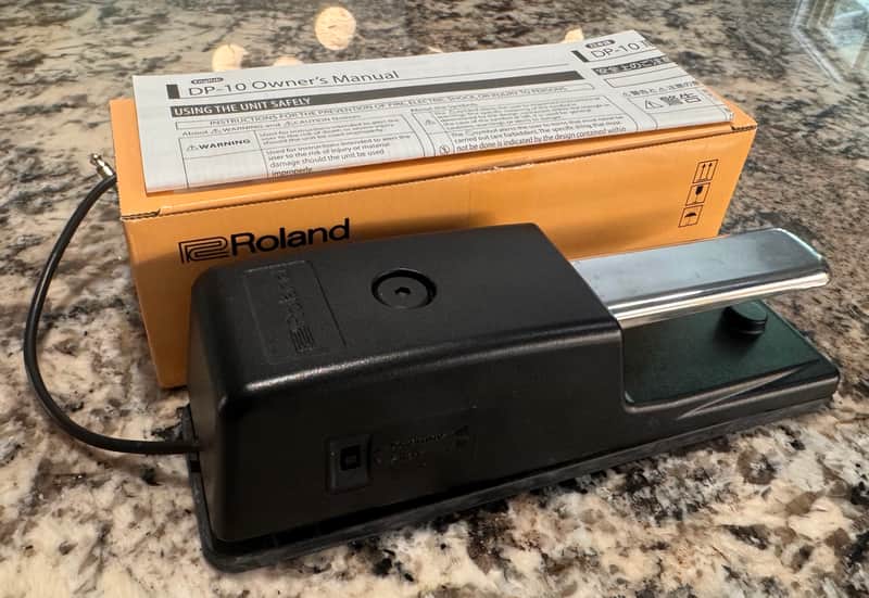 Roland DP-10 Damper Pedal 2005 - Present - Black image 1