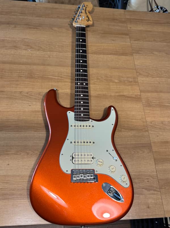 Fender American Special Stratocaster HSS with Rosewood Fretboard 2018 - Autumn Blaze Metallic image 1