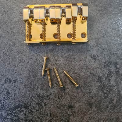 Babicz FCHZ4 full contact bass bridge - Gold image 2