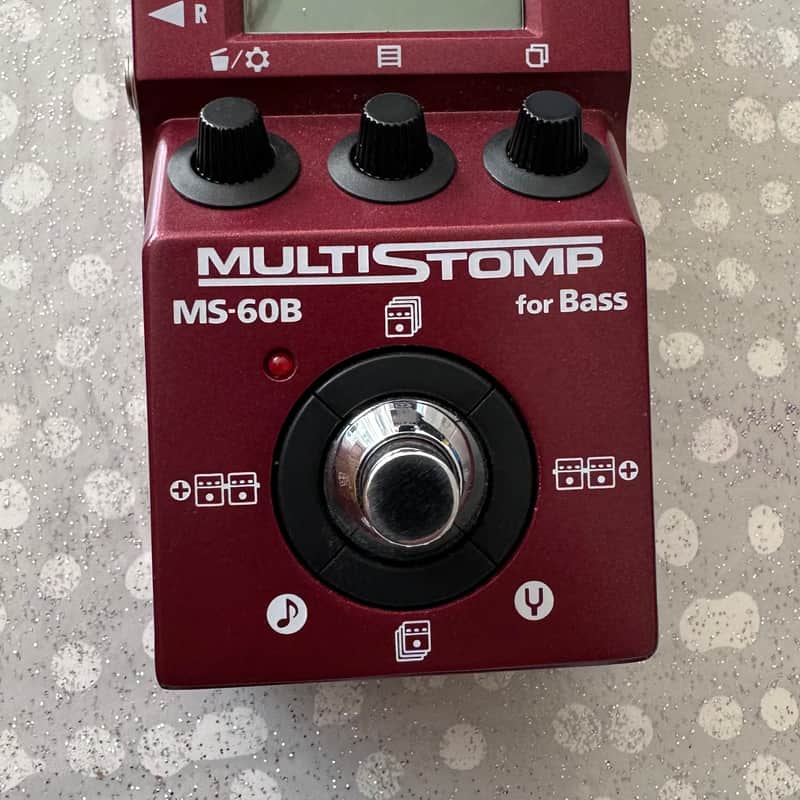 Zoom Zoom MultiStomp MS-60B multi-effect pedal for bass guitar…