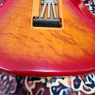 1984-1987 Fender Japan Stratocaster STR-75 E Serial - Birdseye Maple Veneer, Floyd Rose, MIJ Fujigen image 25