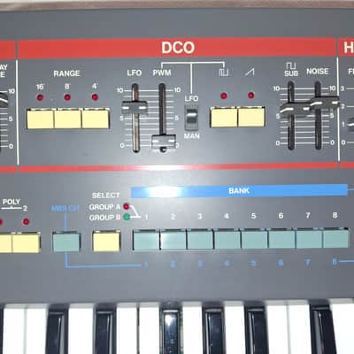 Roland Juno-106 61-Key Synth 1984 UNICORN -> SERVICED + Calzone flight case image 9