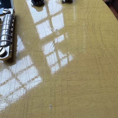 2021 Gibson Custom Shop Les Paul Special ‘57 Reissue Murphy Lab Ultra Light Aged - TV Yellow image 9