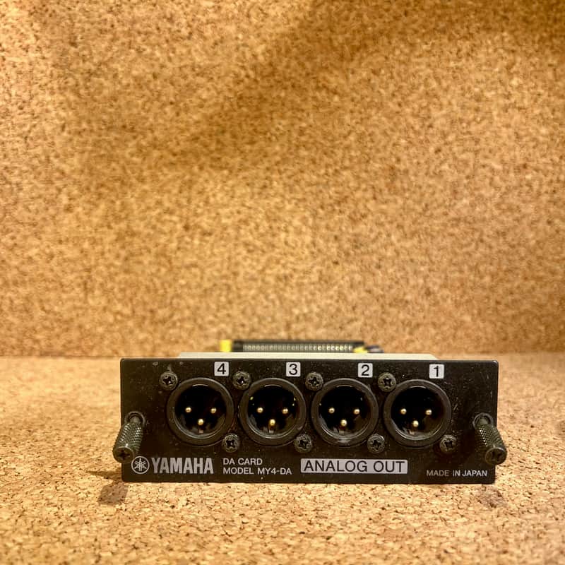 Yamaha MY4-DA 4ch Analog Out DA Card Board Audio Interface – Warranty image 1