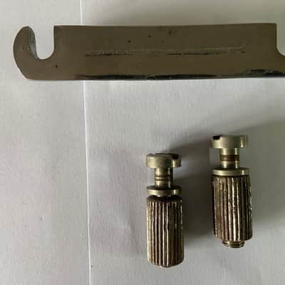 Unknown Tailpiece 70s to 90s - Nickel image 2