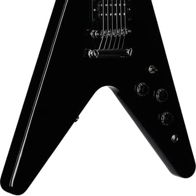 Gibson 80s Flying V Electric Guitar, Ebony image 3