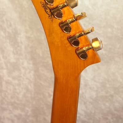 1983 Gibson Heritage Series Korina Explorer with Bigsby owned by Joe Bonamassa image 10